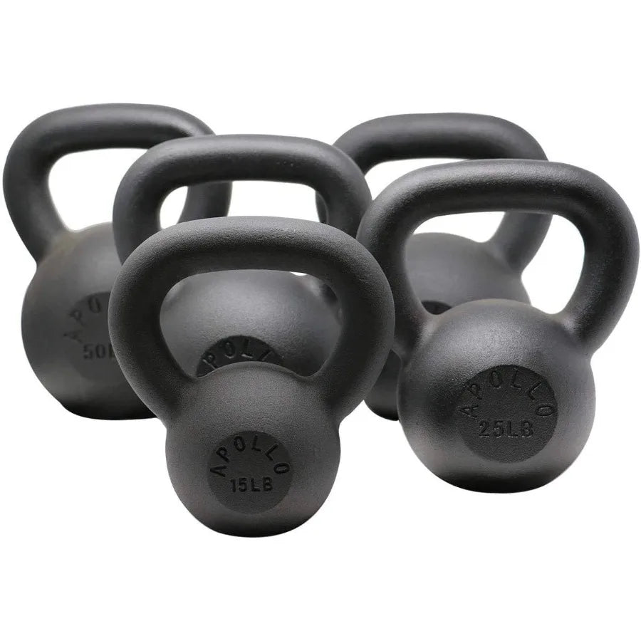 1Piece Solid Cast Iron Kettlebells Weights Available in 550LB Range Perfect for Strength Training and Muscle Building in Home G
