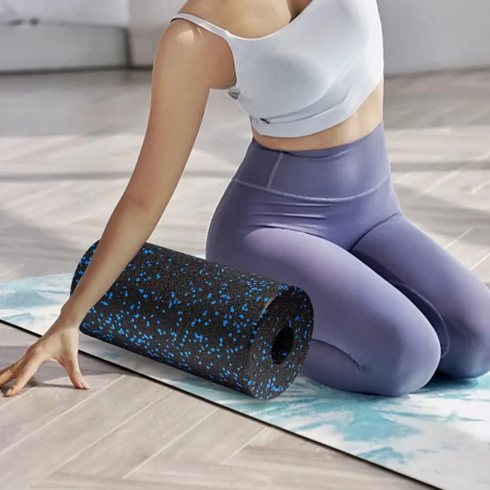 Foam Roller Yoga Column Portable Exercise Roller High Density EPP Hollow Massage Roller Multi-Function for Yoga Pilates