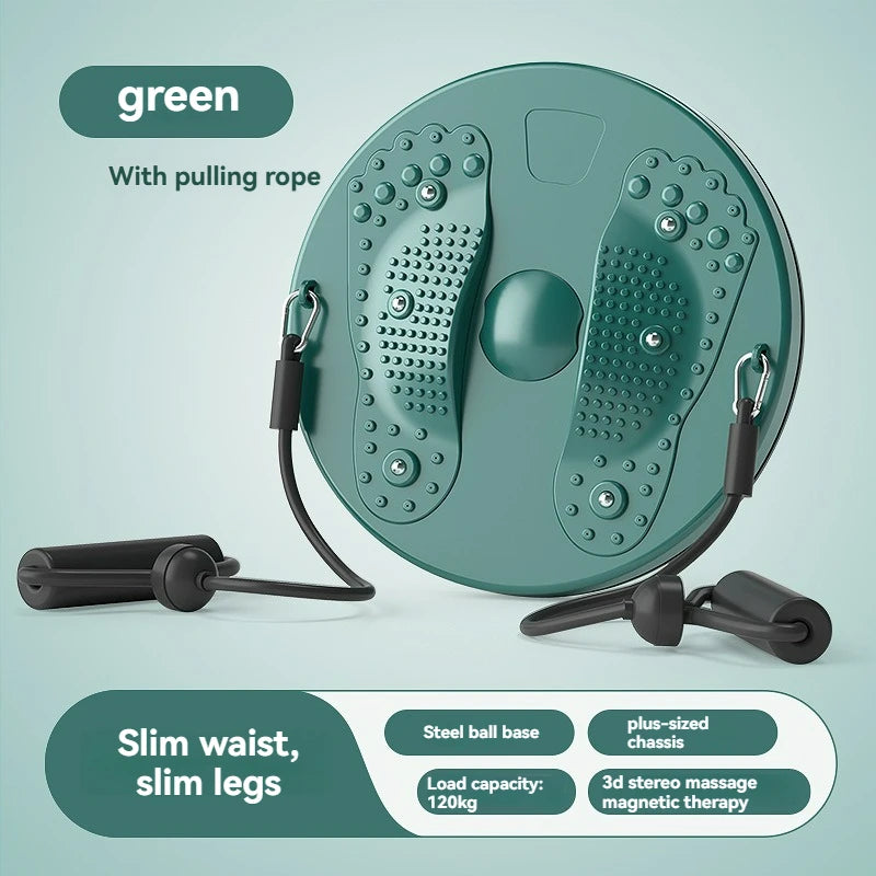 Silent Home Fitness Equipment Waist Twister Abdominal Twisting Board for Exercise - Compact Size for Efficient Core Training
