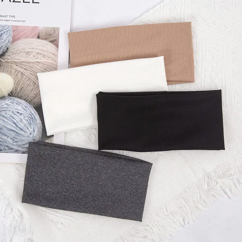 Elastic Solid Color Hair Bands for Women and Men Hairband Running Fitness Sports Yoga Headbands Girls Head Band Accessories 2031
