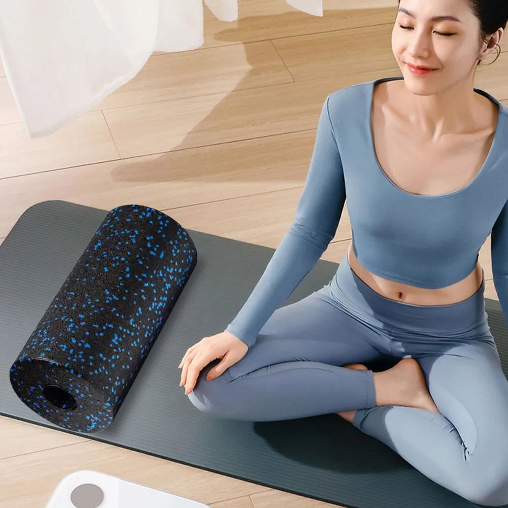 Foam Roller Yoga Column Portable Exercise Roller High Density EPP Hollow Massage Roller Multi-Function for Yoga Pilates