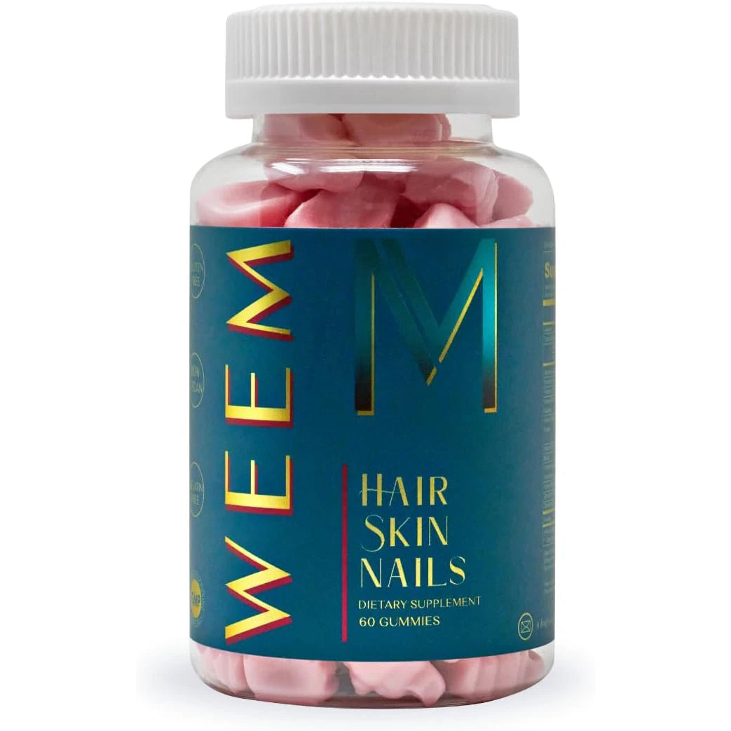 Hair Skin and Nails Gummies - Vegan biotin Vitamins for Women & Men Supports Faster Hair Growth, Stronger Nails, Healthy Skin
