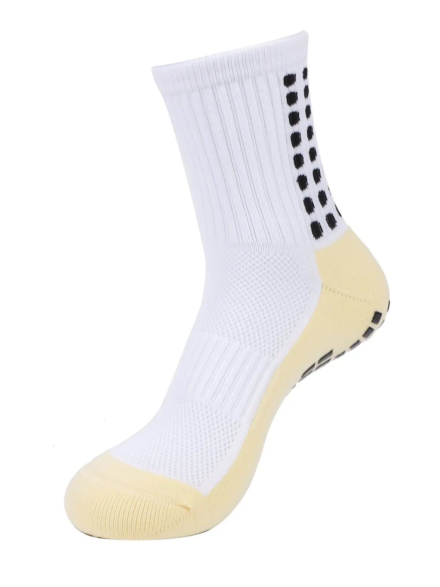 1/5/10/20 pair of football socks sports socks men's mid-calf socks silicone non-slip dot socks basketball yoga socks