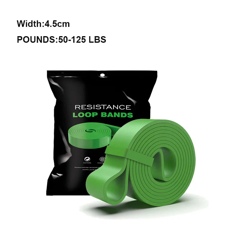 4pcs Pull Up Assistance Bands 4-Level Resistance Bands for Working Out Gym Exercise Bands for Full-Body Training Fitness