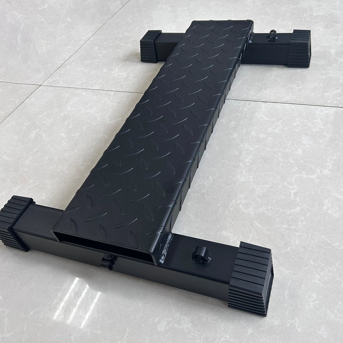 Multifunctional Steel Calf Raise Bar, Wide Standing Calf Raise Block for Calves Stretching, Foot Stretch Platform, Anti-Slip Squ