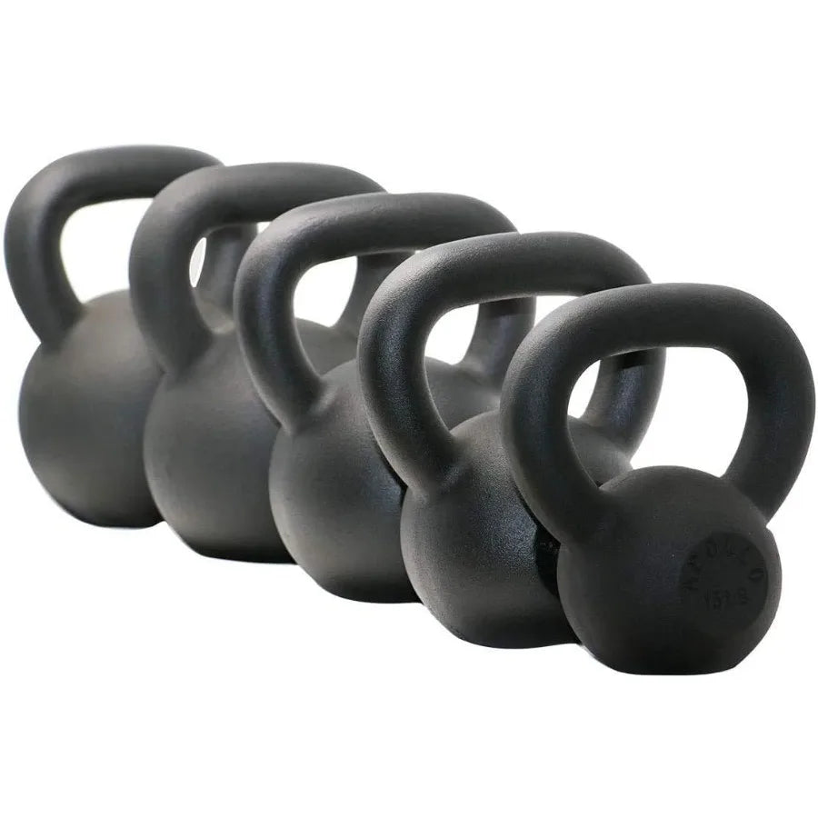 1Piece Solid Cast Iron Kettlebells Weights Available in 550LB Range Perfect for Strength Training and Muscle Building in Home G