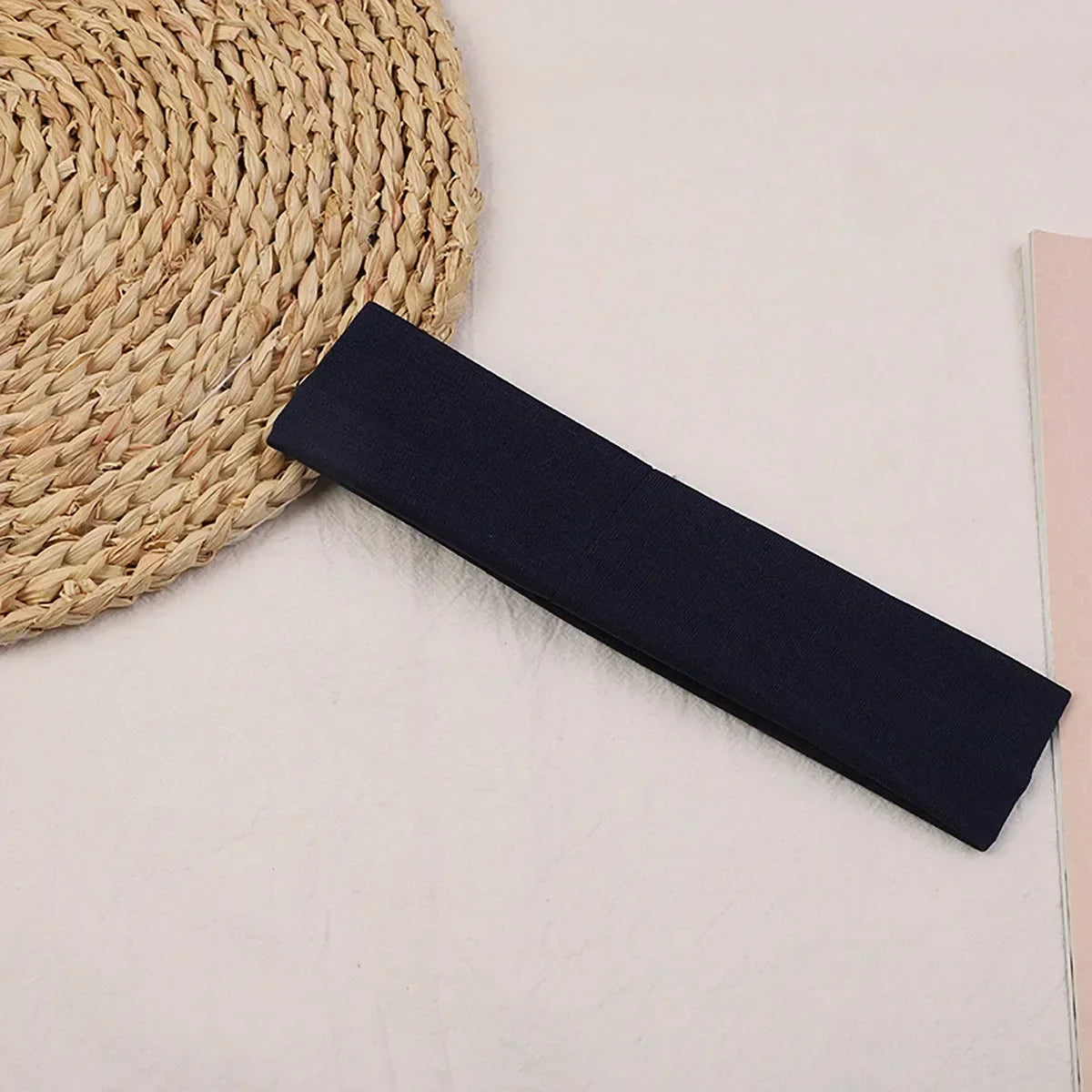 10 Pcs Elastic HairBand Fashion Headbands For Women Solid Color Sports Running Fitness Yoga Hair Bands Makeup Hair Accessories