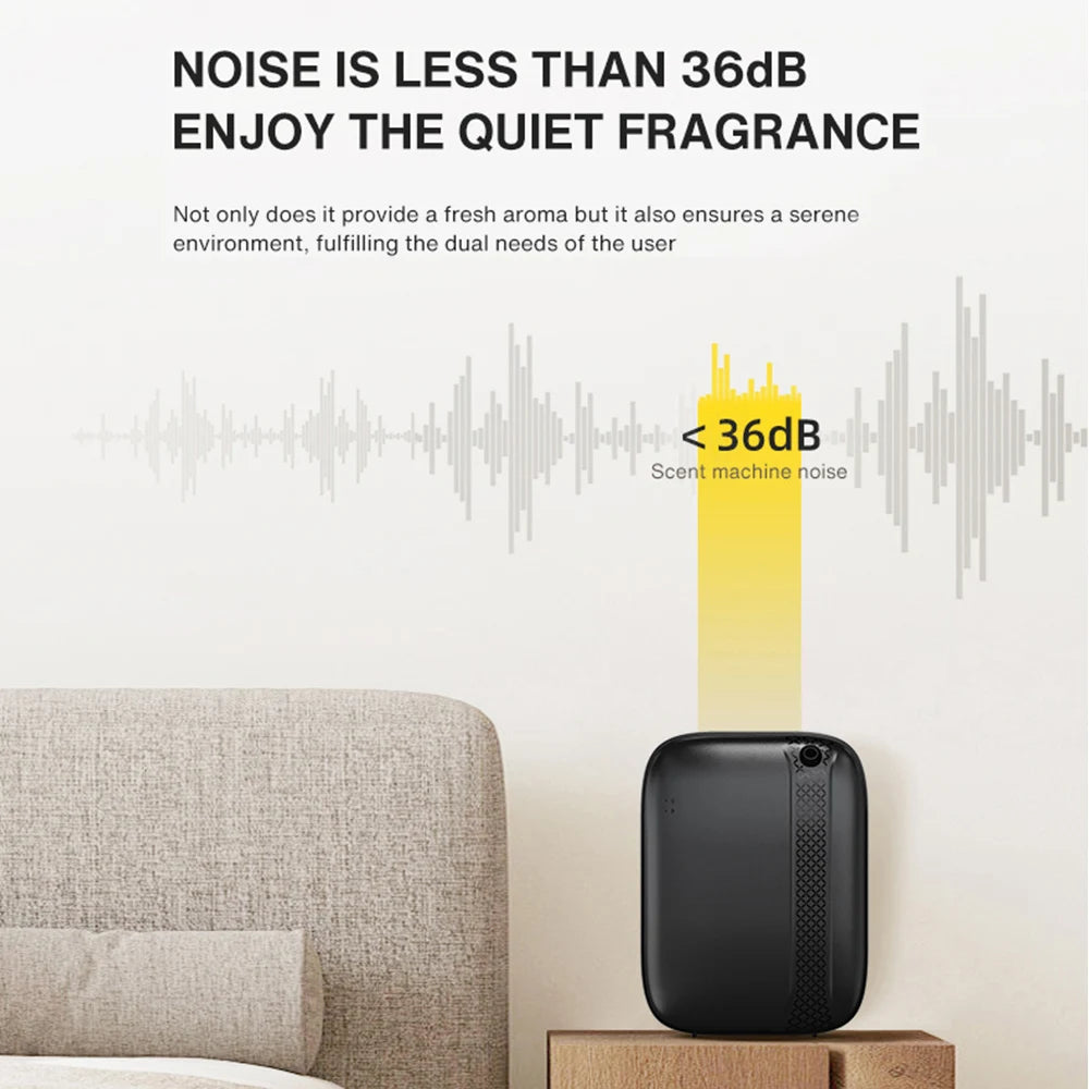 NAMSTE 500m³ Bluetooth Aromatic Oasis House Perfume Essential Oils Air Freshener 400ML Aroma Diffuser Electric Smell For Home