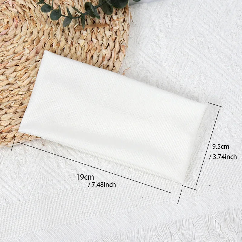 Elastic Solid Color Hair Bands for Women and Men Hairband Running Fitness Sports Yoga Headbands Girls Head Band Accessories 2031