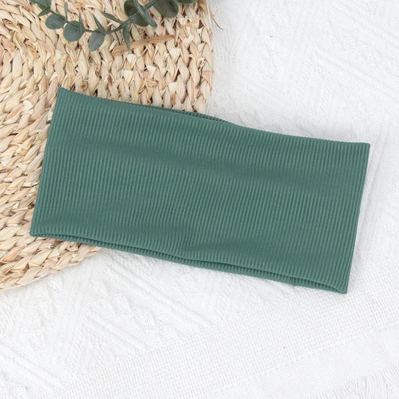 Elastic Solid Color Hair Bands for Women and Men Hairband Running Fitness Sports Yoga Headbands Girls Head Band Accessories 2031