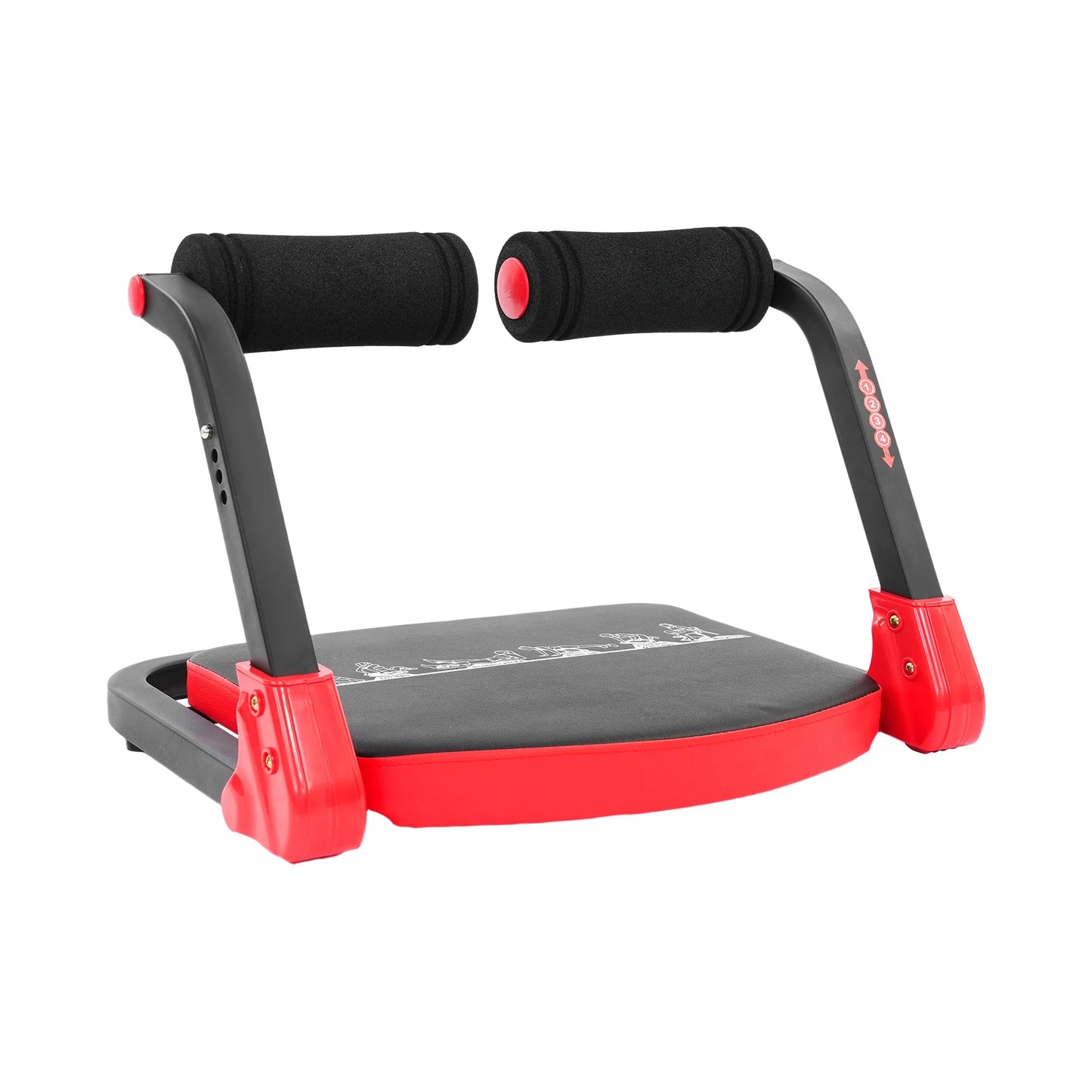 Abdominal Exerciser Foldable Multifunctional Ab Machine Adjustable Intensity for Home Gym Fitness Equipment