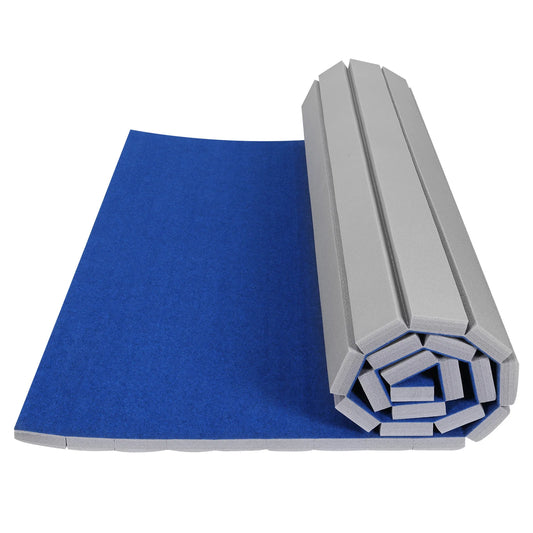 Gym Exercise Mats 118.11x70.87x1.57in Gymnastics Tumbling Mats with Grippy Surface for Home Yoga Fitness Pilates Martial Art