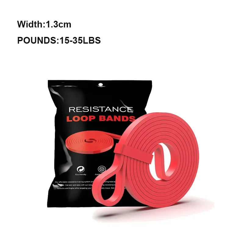 4pcs Pull Up Assistance Bands 4-Level Resistance Bands for Working Out Gym Exercise Bands for Full-Body Training Fitness