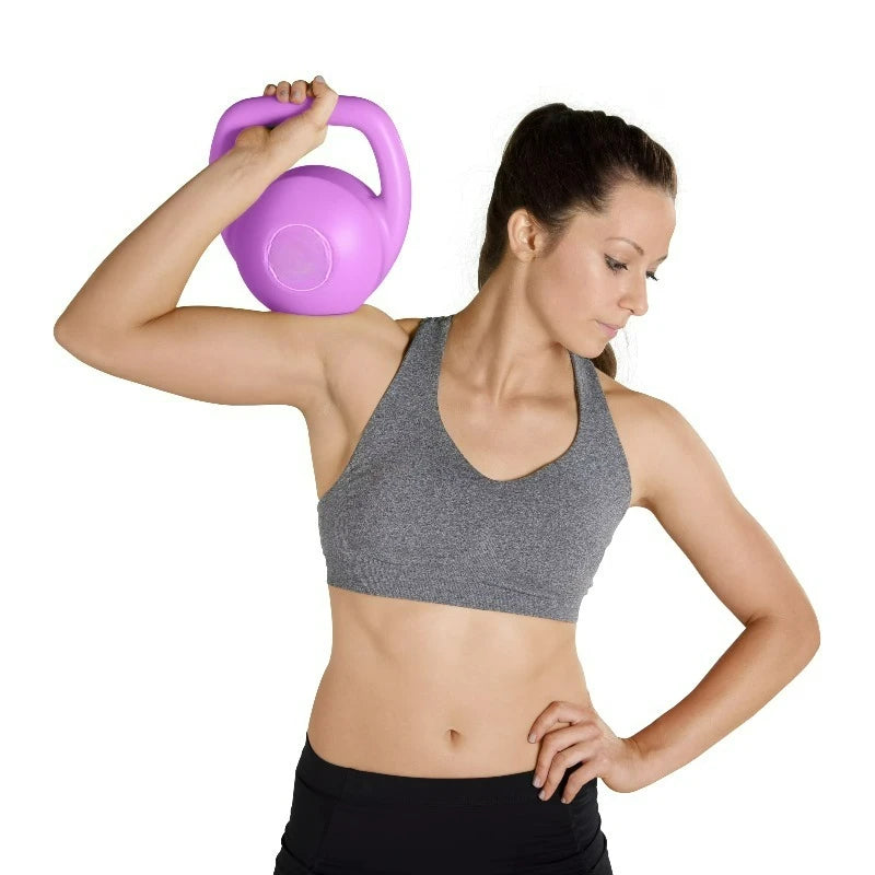 Barbell Vinyl Pink Kettlebell