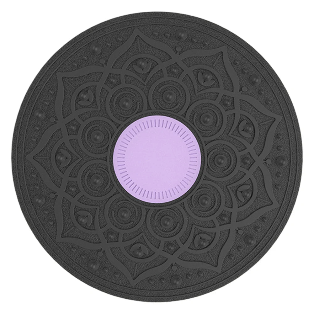 Wobble Balance Board Yoga Swing Balance Board Non-slip Balance Exerciser Stability Trainer Board for Core Training Body Exercise