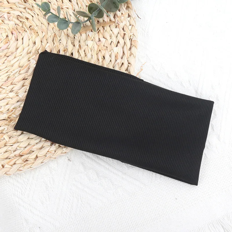 Elastic Solid Color Hair Bands for Women and Men Hairband Running Fitness Sports Yoga Headbands Girls Head Band Accessories 2031