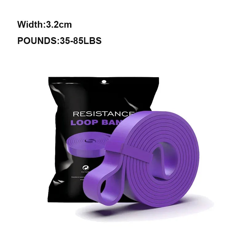 4pcs Pull Up Assistance Bands 4-Level Resistance Bands for Working Out Gym Exercise Bands for Full-Body Training Fitness