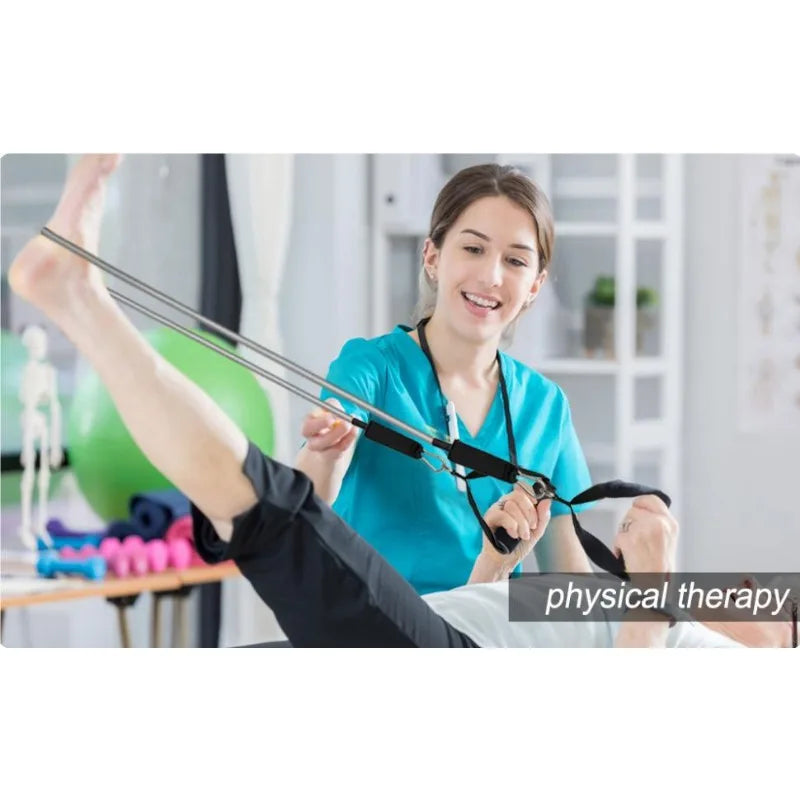 1Set 100/150/200lb Resistance Bands Set for Working Out, 5-Level Exercise Band for Men Women with Door Anchor, Handles, Ankle Straps, Portable Bag for Home Strength Training Equipment, Gym Fitness