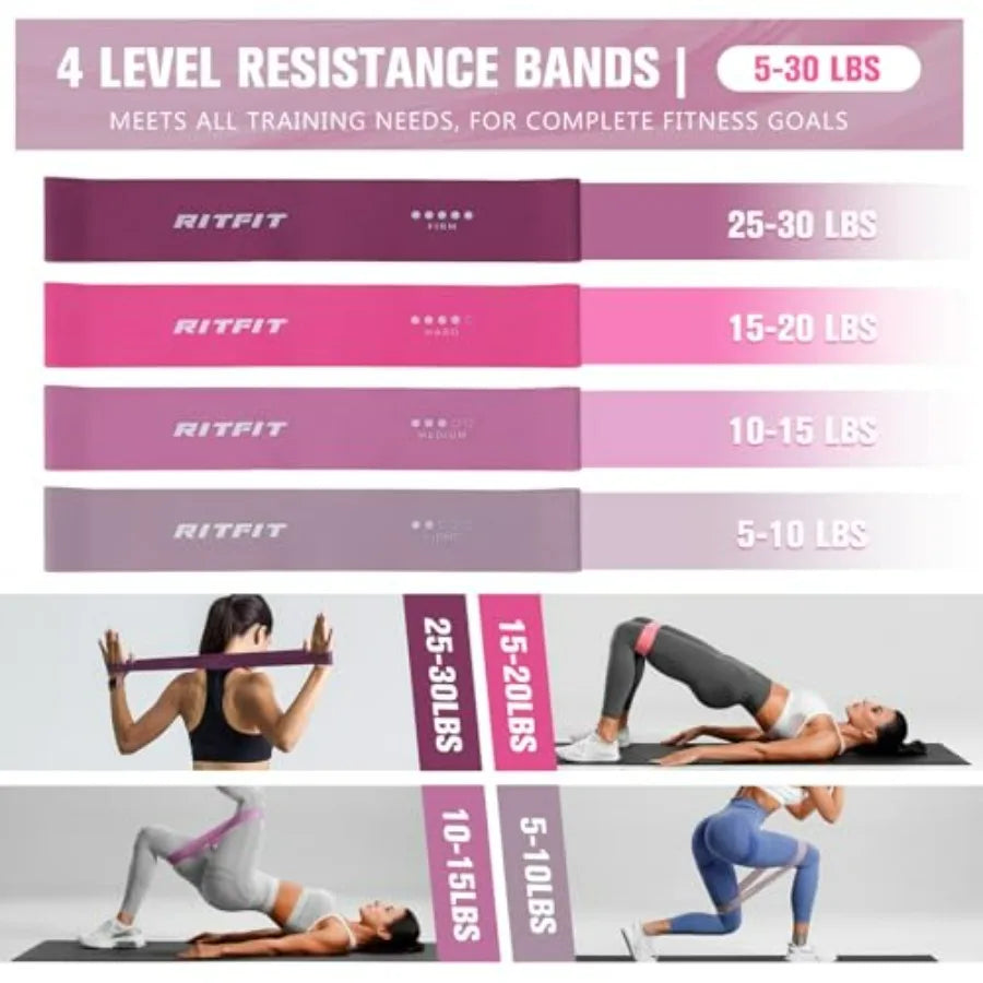 Pilates Kit - 14 Inch Pilates Ring Magic Circle with Pilates Ball, Resistance Bands and Yoga Strap, Pilates Equipment for Home