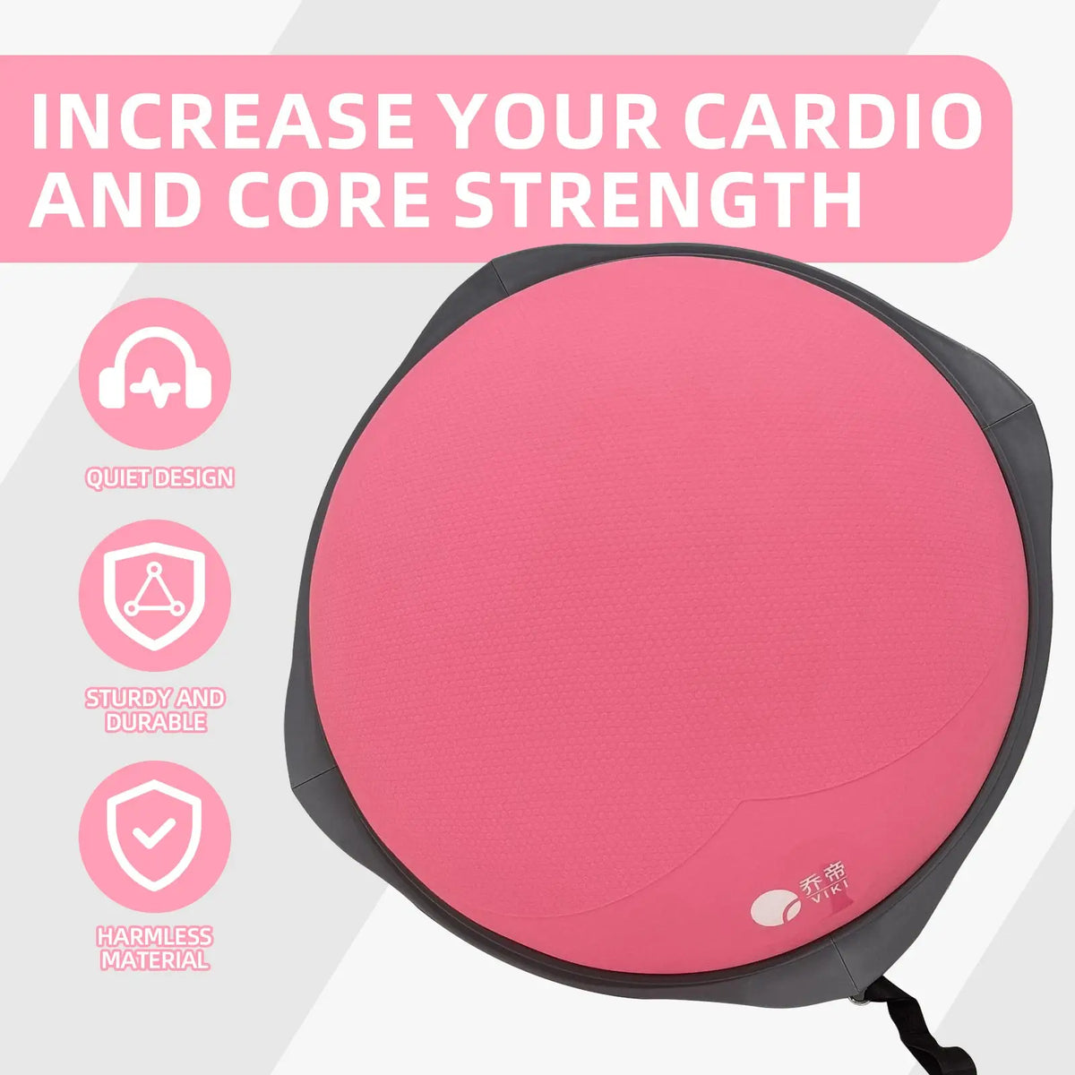 Big Exercise Ball Trainer,Balance Ball Trainer,  workout equipment for home， balancing ball，half ball balance trainer，Yoga Exercise Ball for Home Gym Core Training Anti-Skid Surface