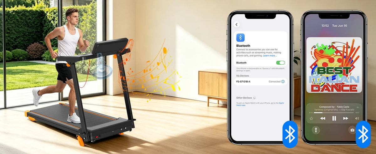 Quiet 3-in-1 Foldable Walking Pad Treadmill with 12% Incline for Home, 12 Preprogrammed HIIT Modes, Supports up to 300 LBS, Smart Treadmill Built with LED Display, Heart Rate Sensor, Bluetooth Speaker & App Connection