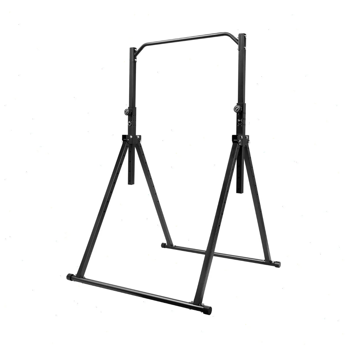 Pull-Up Bar, Single Bar, Gymnastics Practice Bar, Doorway Adjustable, Home Workout, Heavy Duty Steel, Strength Training, Detachable, Non-slip, 440Lbs Weight Capacity, Indoor Exercise for Arms Abs Back