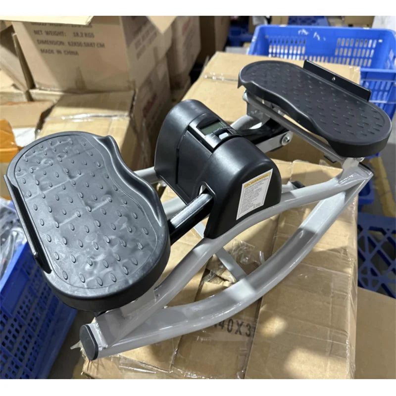 Rock Stepper Machine with Digital Display & Resistance Bands 250 LBS Weight Capacity for Knees Joints Legs Glutes Abs